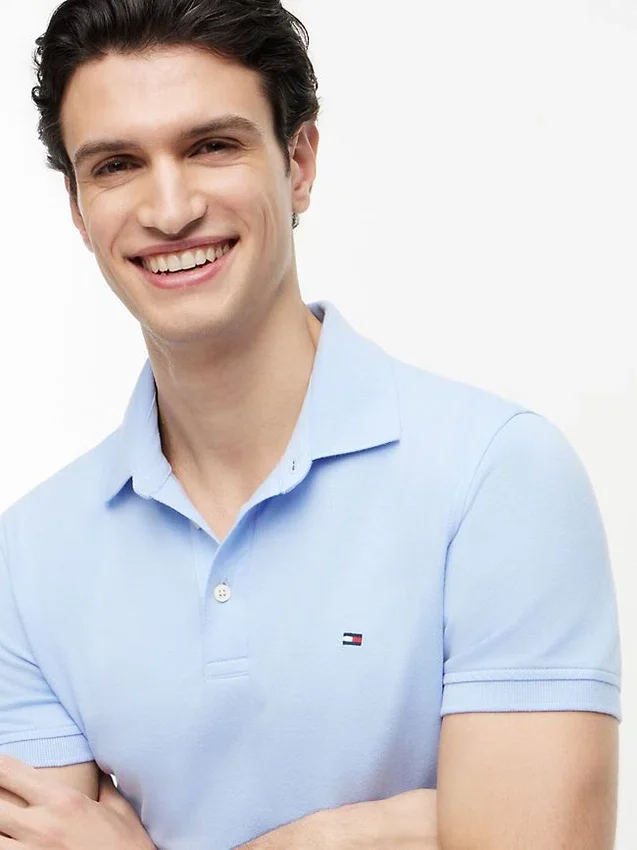 Slim Fit Stretch Pique Polo Slim Fit Stretch Pique Polo