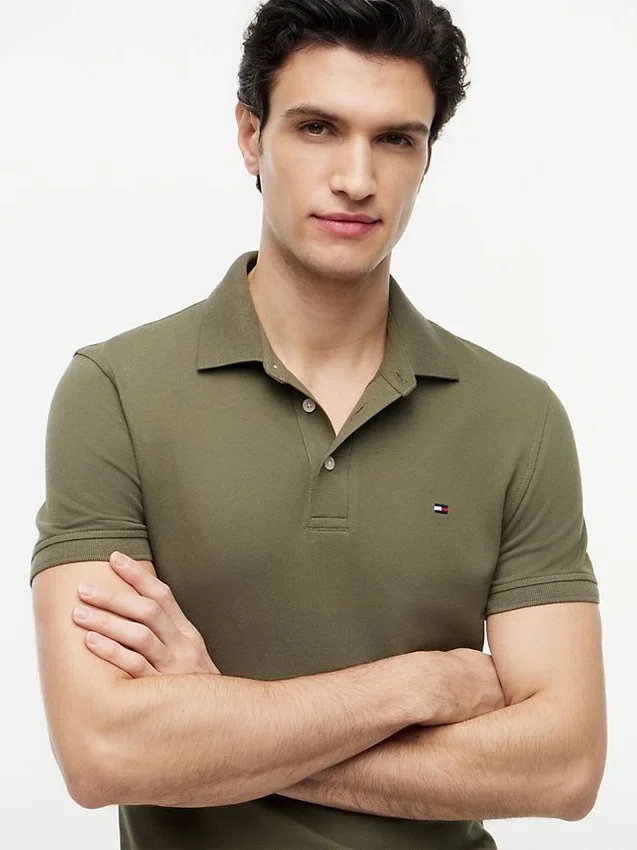Slim Fit Stretch Pique Polo Slim Fit Stretch Pique Polo