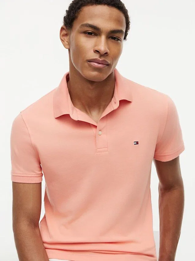 Slim Fit Stretch Pique Polo Slim Fit Stretch Pique Polo