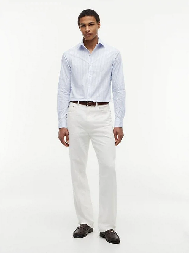 Slim Fit THFlex Striped Dress Shirt Slim Fit THFlex Striped Dress Shirt