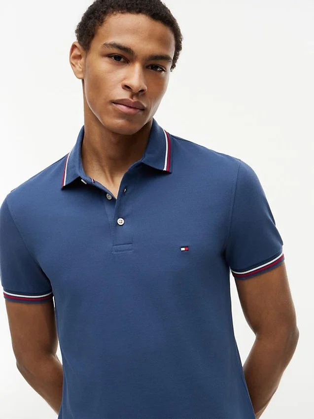Slim Fit Tipped Polo Slim Fit Tipped Polo