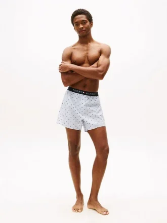 Slim Fit Woven Boxer