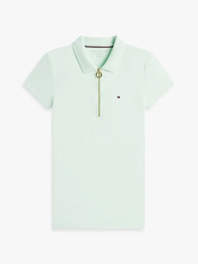 Slim Fit Zip Polo Slim Fit Zip Polo