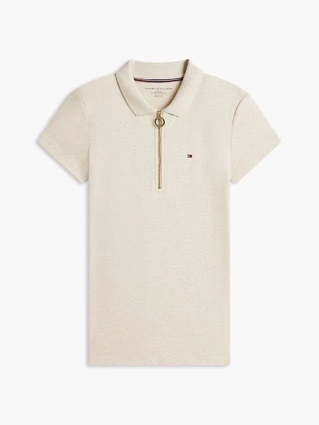 Slim Fit Zip Polo Slim Fit Zip Polo
