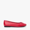 Smooth Leather Ballet Flat