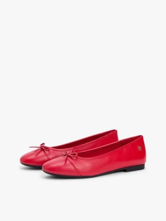Smooth Leather Ballet Flat