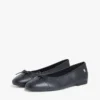 Smooth Leather Ballet Flat