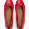 Smooth Leather Ballet Flat