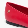 Smooth Leather Ballet Flat