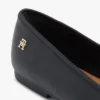 Smooth Leather Ballet Flat