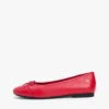 Smooth Leather Ballet Flat