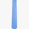 Solid Silk-Blend Tie