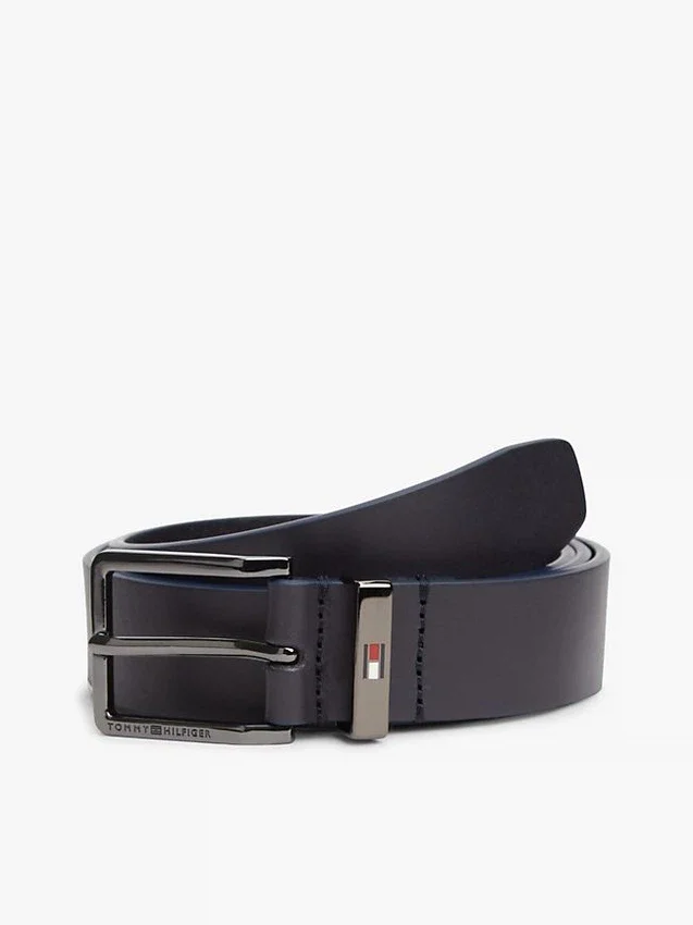 Square Buckle Smooth Leather Belt Square Buckle Smooth Leather Belt