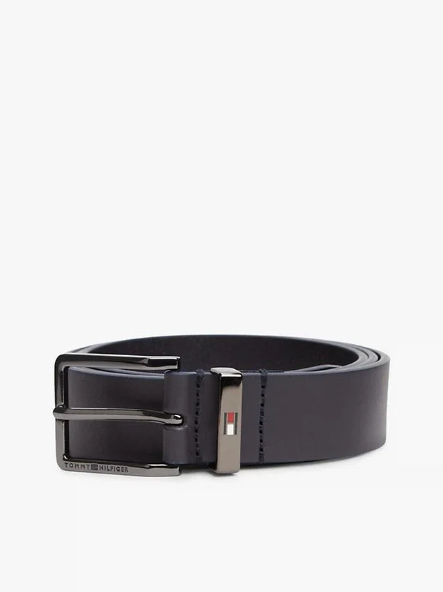 Square Buckle Smooth Leather Belt Square Buckle Smooth Leather Belt