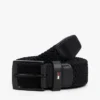Square Buckle Woven Elastic Belt