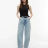Stretch High-Rise Barrel Jean Stretch High-Rise Barrel Jean