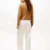 Stretch Satin Pull-On Wide-Leg Pant Stretch Satin Pull-On Wide-Leg Pant