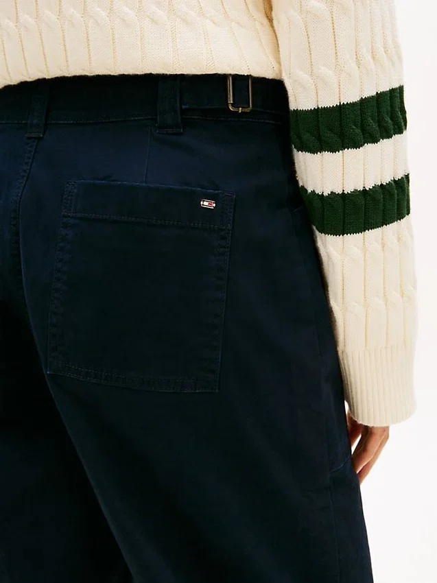Stretch Wide Leg Utility Pant Stretch Wide Leg Utility Pant