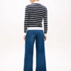 Stripe Cable Knit Cardigan Stripe Cable Knit Cardigan