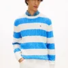 Stripe Cable Knit Sweater Stripe Cable Knit Sweater