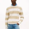 Stripe Cable Knit Sweater Stripe Cable Knit Sweater
