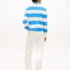 Stripe Cable Knit Sweater Stripe Cable Knit Sweater