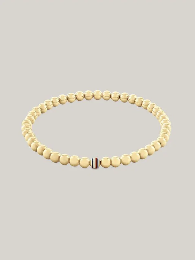 Stripe Metal Bead Bracelet Stripe Metal Bead Bracelet