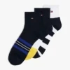 Stripe Mix Quarter-Top Sock 3-Pack