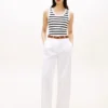 Stripe Rib-Knit Tank Top Stripe Rib-Knit Tank Top
