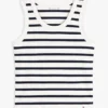 Stripe Rib-Knit Tank Top Stripe Rib-Knit Tank Top