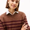 Stripe Wool-Cashmere Sweater Dress