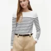 Striped Boatneck Sweater Striped Boatneck Sweater
