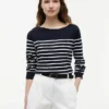 Striped Boatneck Sweater Striped Boatneck Sweater