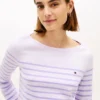 Striped Boatneck Sweater Striped Boatneck Sweater