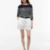 Striped Boatneck Sweater Striped Boatneck Sweater