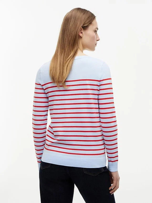 Striped Boatneck Sweater Striped Boatneck Sweater