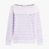 Striped Boatneck Sweater Striped Boatneck Sweater