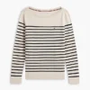 Striped Boatneck Sweater Striped Boatneck Sweater