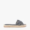 Striped Canvas Espadrille Sandal