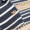 Striped Canvas Espadrille Sandal