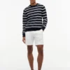 Striped Classic Crewneck Sweater Striped Classic Crewneck Sweater
