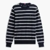 Striped Classic Crewneck Sweater Striped Classic Crewneck Sweater