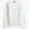 Striped Classic Crewneck Sweater Striped Classic Crewneck Sweater