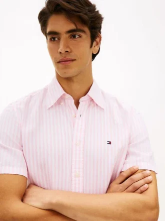 Striped Cotton-Linen Blend Shirt