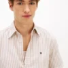 Striped Cotton-Linen Blend Shirt Striped Cotton-Linen Blend Shirt