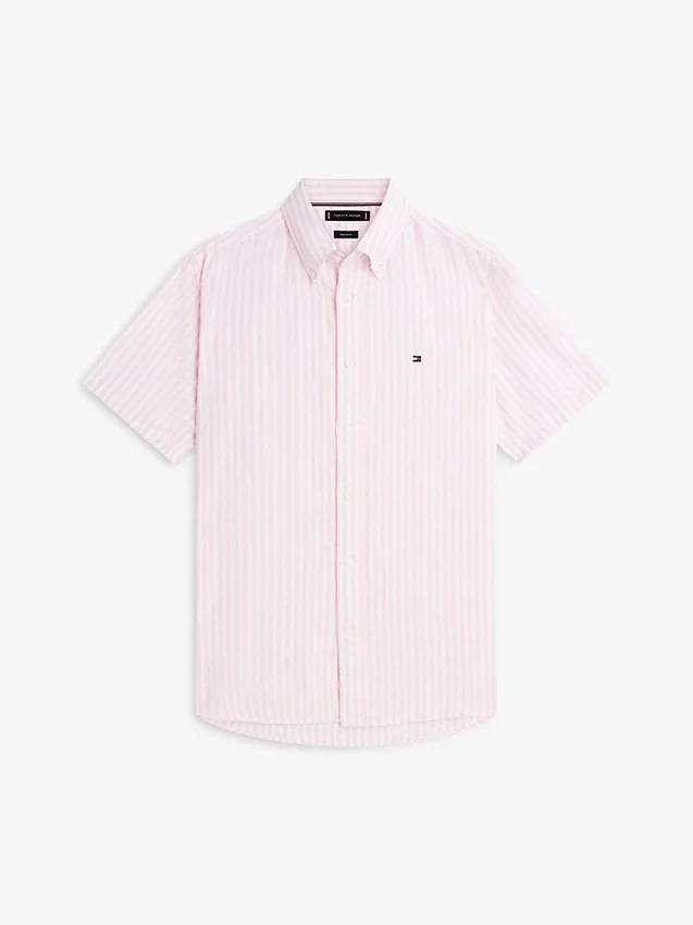 Striped Cotton-Linen Blend Shirt Striped Cotton-Linen Blend Shirt