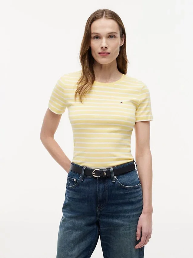 Striped Crewneck Favorite T-Shirt Striped Crewneck Favorite T-Shirt