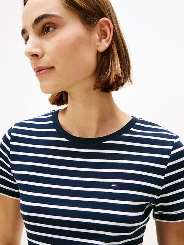 Striped Crewneck Favorite T-Shirt Striped Crewneck Favorite T-Shirt