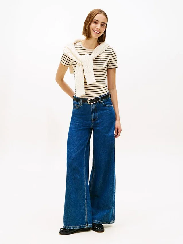 Striped Crewneck Favorite T-Shirt Striped Crewneck Favorite T-Shirt