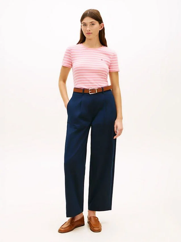 Striped Crewneck Favorite T-Shirt Striped Crewneck Favorite T-Shirt